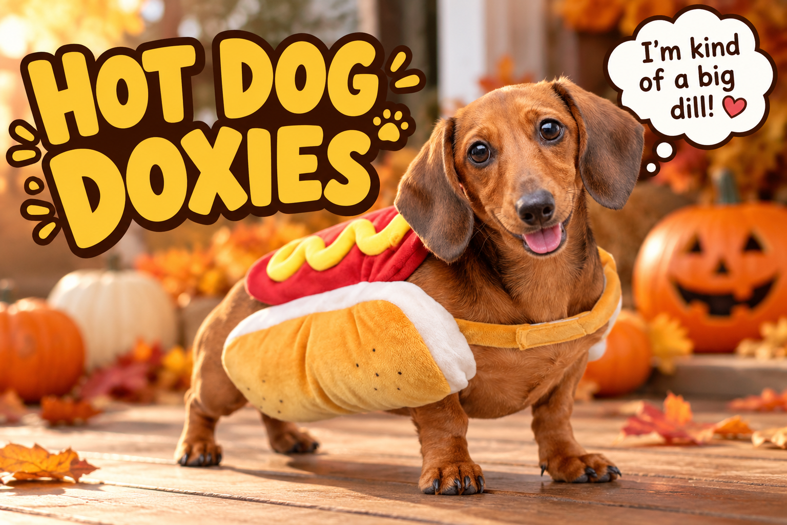 hot dog costume for dachshund